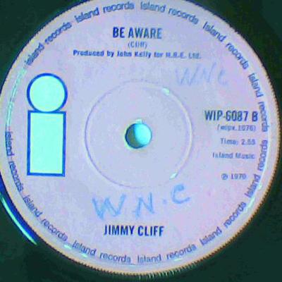 Wild world/be aware-jimmy cliff-island records-7"-vg