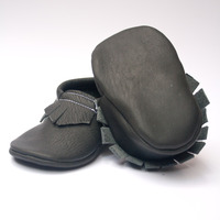 Anchor Grey Moccasins - Thumbnail 1