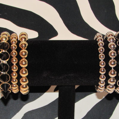 Spike trio bracelet