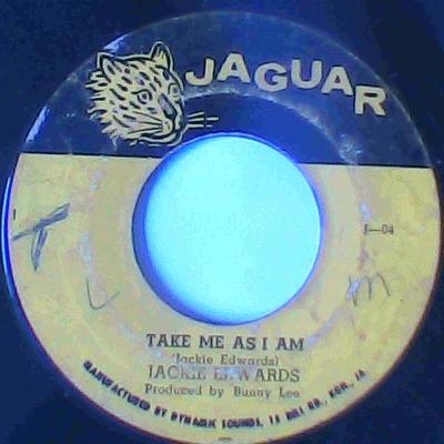 Take me as i am/in paradise-jackie edwards/j.edwards & julie ann-jaguar records-7"-good