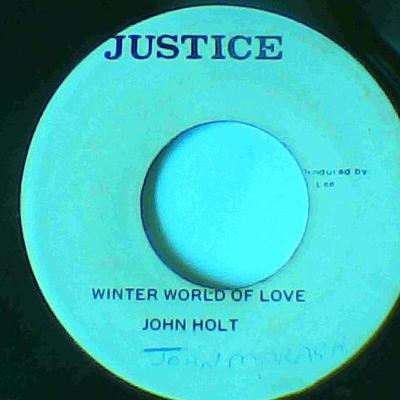 Winter world of love/version-john holt-justice records-7"-good