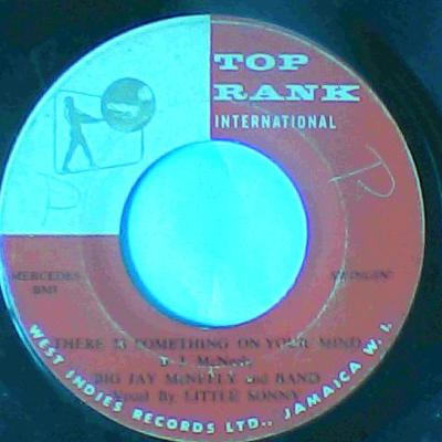 Ther is something on your mind/back... shack... track-big jay mcneely and band-top rank records-7"-good