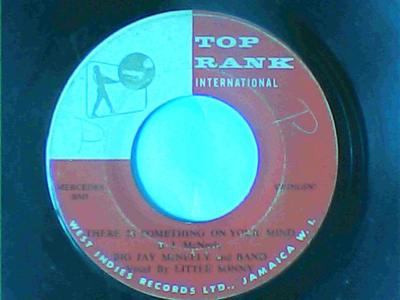 Ther is something on your mind/back... shack... track-big jay mcneely and band-top rank records-7"-good