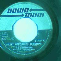 Holy Christmas/Silent Night/White Christmas-The Cimmarons-Down Town Records-7"-GOOD - Thumbnail 1