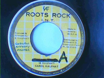 Matrix#2022-a/2022-b(peace time)-carol kalphat-roots rock records-7"-good