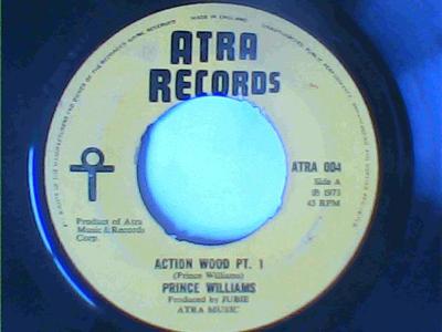Action wood pt.1/part 2-prince williams-atra records-7"-good