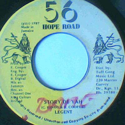 Story de yah/version-legent-56 hope road-7"-good
