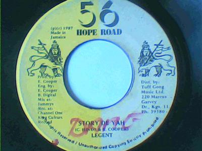 Story de yah/version-legent-56 hope road-7"-good