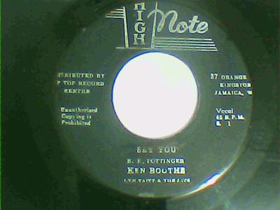 Say you/smokey place-ken boothe/lyn taitt & the jets-high note records-7"-vg