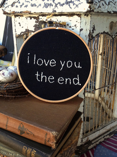 I love you. (recreation for beth)