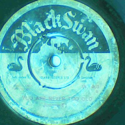 The man/you are never too old-jimmy-black swan records-7"-good