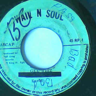 Gee whiz/version-esete-wail n soul records-7"-good