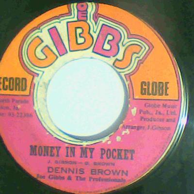 Money in my pocket/version-dennis brown-joe gibbs records-7"-vg