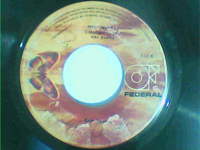 Missing you/second chance-ken boothe-federal records-7"-good