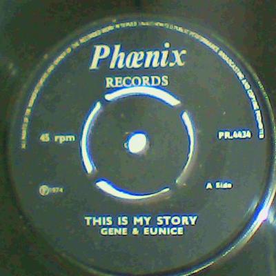 This is my story/ko ko mo-gene & eunice-phoenix records-7"-vg