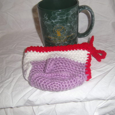 Sock monkey coffee mug