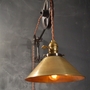 Vintage Industrial Style Pulley Lamp-1