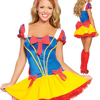 Sexy Snow White Costume - Thumbnail 2