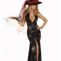 Seductive Witch Costume - Thumbnail 3