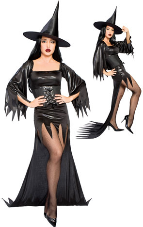 Hi-Lo Sexy Witch Costume