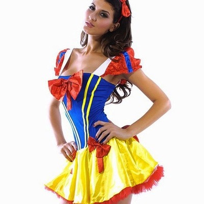 Sexy snow white costume