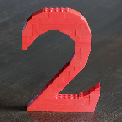LEGO Number 2 (Times)