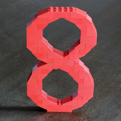 LEGO Number 8 (Times)