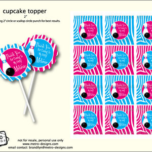 Bowling Party - Favor Tags