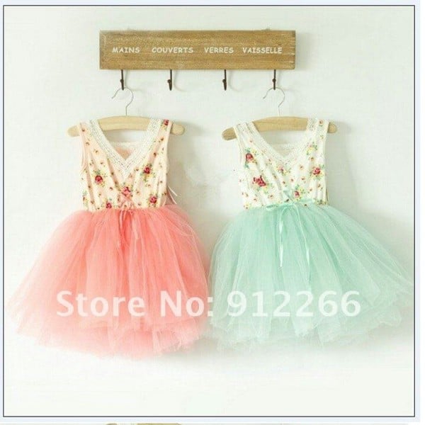 Floral Layered Tutu dress!