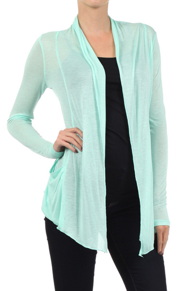 Mint Lightweight Cardigan 