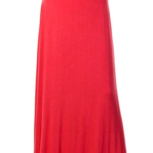  Coral Maxi Skirt 