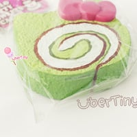 Rare* Jumbo Sanrio HK Cream Roll Cake Squishy (licensed) - Thumbnail 1