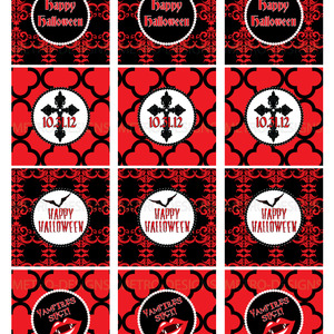 Halloween - Favor Tags