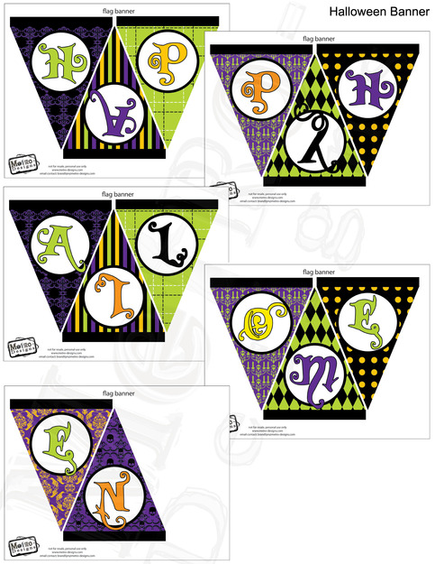 Halloween Banner- Digital File