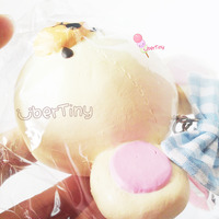 *Rare* Bears' School Jumbo White Bear Squishy (Licensed) - Thumbnail 3