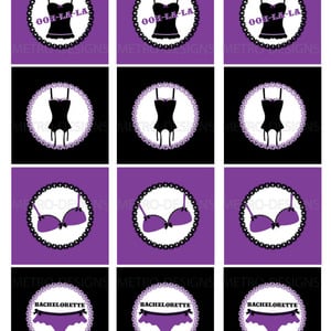 Bachelorette Party - Favor Tags
