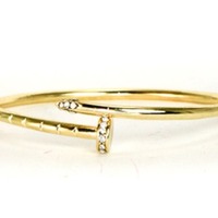 Crystal Nail Cuff - Thumbnail 3