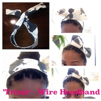 "Mae" ShopTF logo wire headband - Thumbnail 2