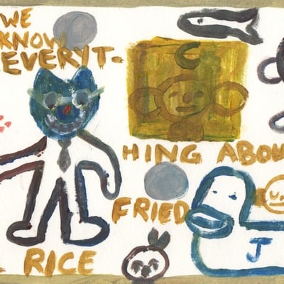 We know everything about fried rice