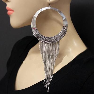 Stefani chain hoops 