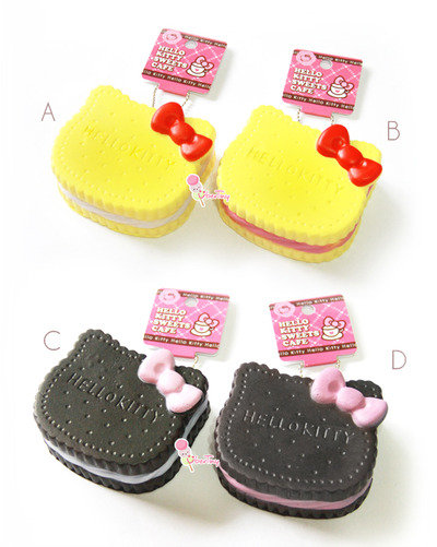 Jumbo Hello Kitty Cream Cookie Squishy (replica)