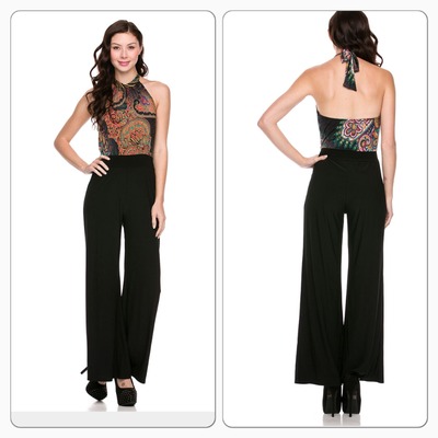 Halter jumpsuit