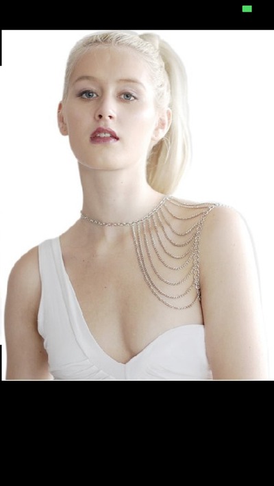 multi-layer tassel body chain