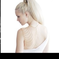 multi-layer tassel body chain - Thumbnail 3