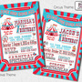 Traditional Carnival and Circus Invitations-3