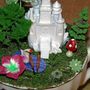 Lady Regina and her Castle Teacup Nursery, Faerie, Fairy, OOAK, Diorama - Thumbnail 3