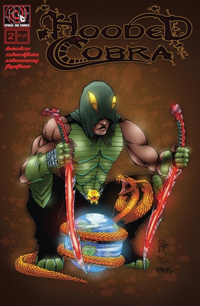 HOODED COBRA #2 Art Print