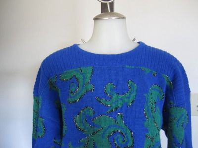 Kobalt Blue Sweater 