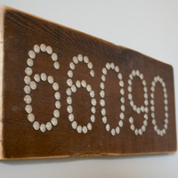 Customizable Zip Code Push Pin Sign - Thumbnail 1