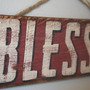  Blessed Hand Painted Pallet Sign-1